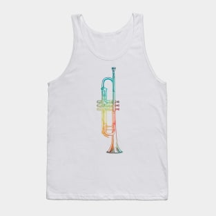 Rainbow cornet Tank Top